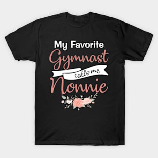 My Favorite Gymnast Calls Me Nonnie T-Shirt